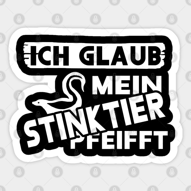 lustiger Spruch Stinktier Lover Pupsen Furz Stinken Stinktier